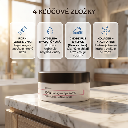 SKINLEA PDRN Regeneračné vankúšiky pod oči 60 ks